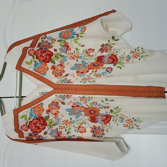 Rose+Olive Top, Large - Picture 2 of 5